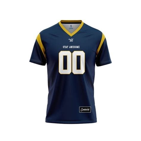 Los Angeles NFC Stay Awesome Football Jersey - Blake's Apparel