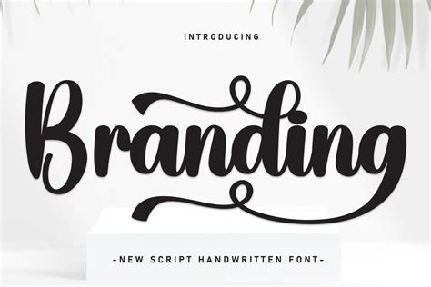 Branding Font by Roronoa zoro.S.P.D · Creative Fabrica