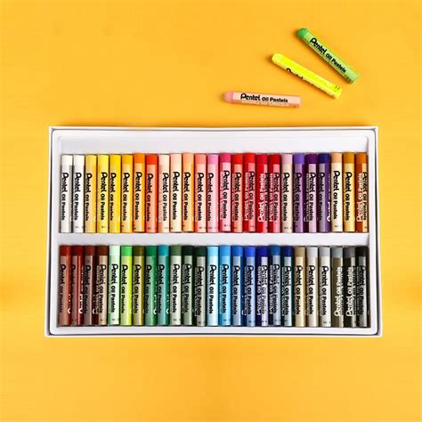 Pentel Oil Pastels - Set of 50 | Pen Store