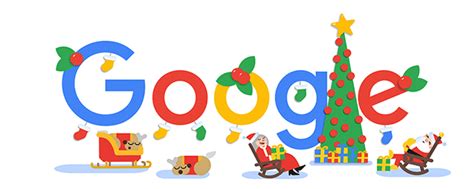 Happy Holidays & Christmas Day Logos & Themes From Google, Bing, Yahoo ...