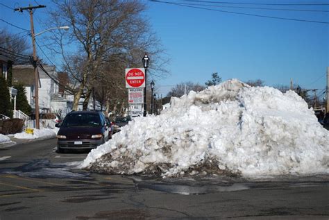 Photos: Snow Piles High Around Farmingdale | Farmingdale, NY Patch