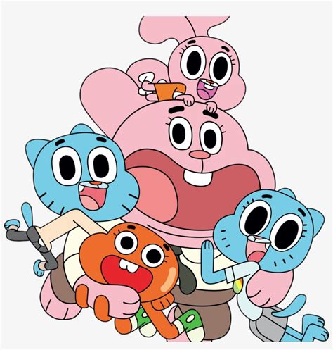 Gumball Characters - Imagens Do Incrivel Mundo De Gumball Transparent PNG - 3000x3000 - Free ...