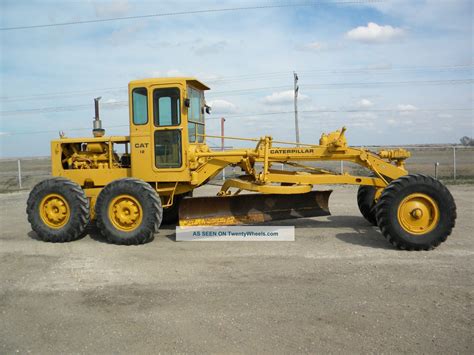 Catapillarroadgrader Cat12roadgrader Motorgrader Maintainer | Heavy ...