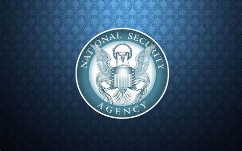 NSA Emblem HD Desktop Wallpaper