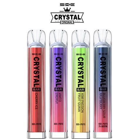 How do i use SKE Crystal Bar disposable vapes?