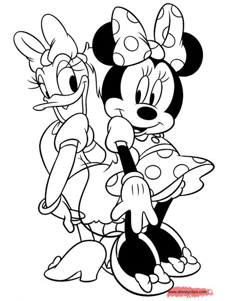 Mickey Mouse & Friends Coloring Pages (8) | Disneyclips.com