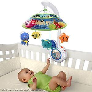 Baby Einstein Turtle Neptune Ocean Sweet Sea Dreams Crib Soother Mobile NEW NIB