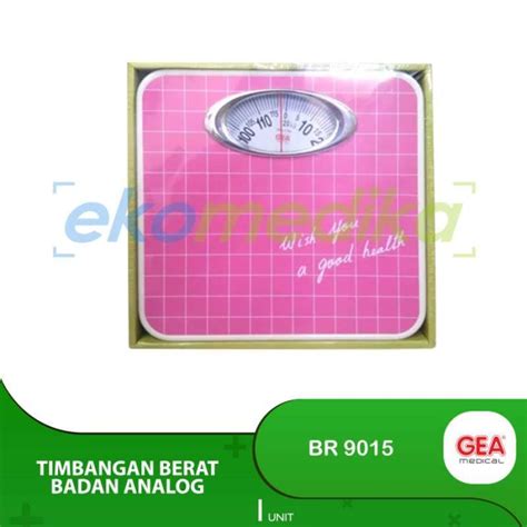 Promo Timbangan Berat Badan Analog Jarum Manual GEA BR 9015 BR9015 ...