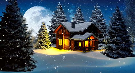 Download Enjoy the perfect winter Christmas desktop wallpaper Wallpaper ...