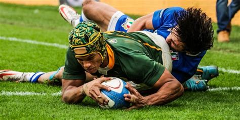 When do the Springboks play their first Rugby World Cup 2023 match?