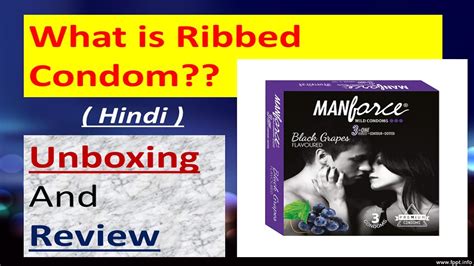 What is Ribbed Condom/Ribbed Condom kya hota hai - YouTube