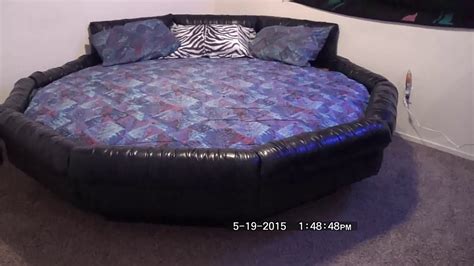 Bedroom 2 Round Waterbed Assembly. - YouTube