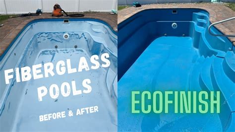 FIBERGLASS POOL RESURFACING - YouTube