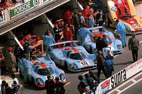 Volume & Velocity — coffeebreakexpresso: #Gulf Porsche 917 / Le Mans...