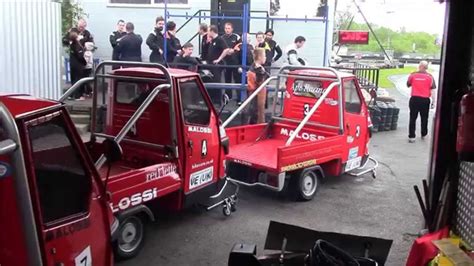 MALOSSI PIAGGIO APE RACING 24-5-15. - YouTube