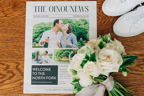 The ultimate guide to making a wedding newspaper (with Canva templates ...