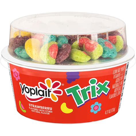 Yoplait Trix Strawberry Yogurt - Shop Yogurt at H-E-B