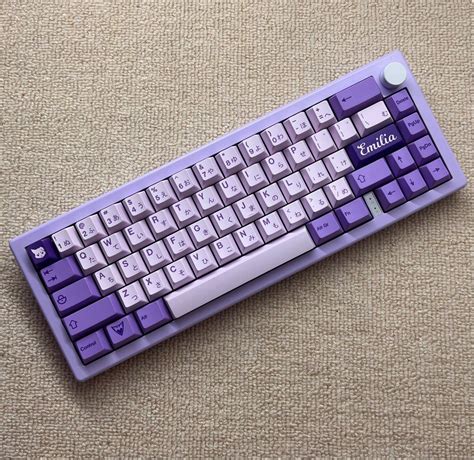 GMK67 Wireless Custom Mechanical Keyboard Purple for Gaming and Office ...