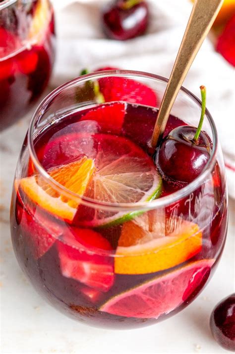 Fruity Red Wine Sangria | Recipe | Fruity sangria recipe, Easy sangria recipes, Sangria recipes