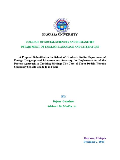 Hawassa University Logo | PDF