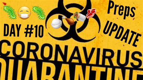 QUARANTINE DAY 10: Preps Update - YouTube