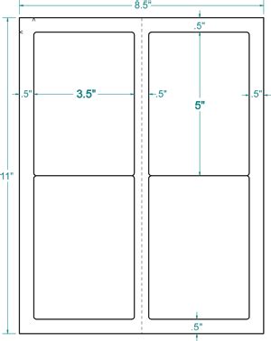 80 Compulabel® 312524 Laser and Inkjet Printer Labels 3