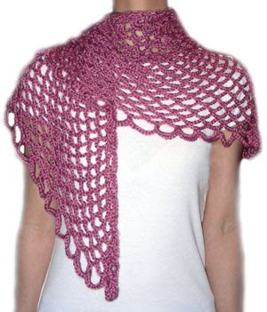 Crochet Spot » Blog Archive » Crochet Pattern: Angel Lace Scarf ...