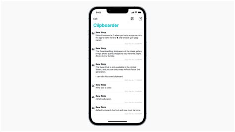 How to save and access your clipboard on iPhone