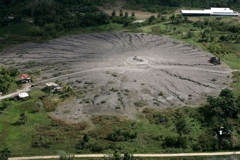 The mud volcano at Piparo in southern Trinidad. Photographer: Andrea ...