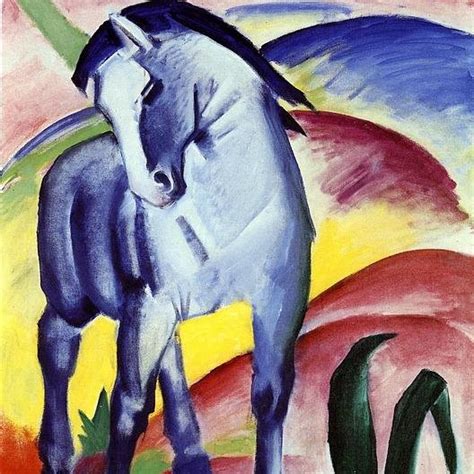 Franz Marc Blue Horse – Art Gallery