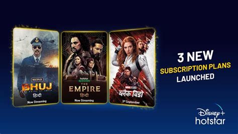 Disney+ Hotstar Launches 3 new Plans, price starts from Rs.499