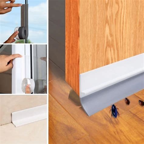 Weather Stripping Sliding Door Seal Strip Frameless Silicone for Door ...