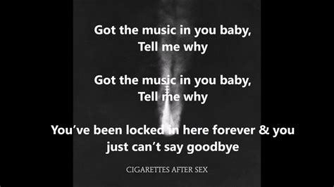 Apocalypse - Cigarettes After Sex (LYRICS) Chords - Chordify