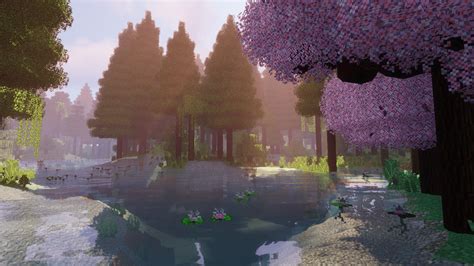 Minecraft Shader Screenshot / A Nice Screenshot I Got While Running Shaders In Dernal Jungle I ...