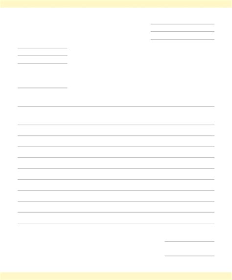 10 best printable blank letter template – Artofit