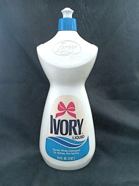 Vintage Ivory Liquid bottle - 1982. I remember this well. Always one on Grandma’s sink ...