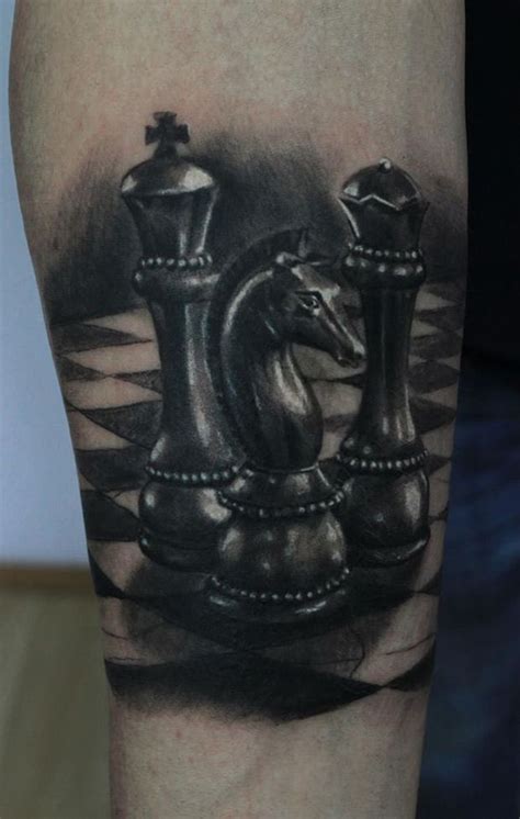 Chess board by Fabrizio Ferraro. | Chess tattoo, Chess piece tattoo ...