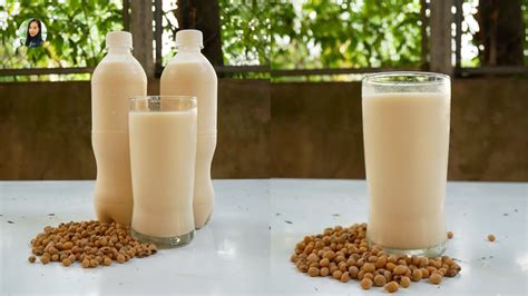 How to Make Soybean Milk at Home| Healthy Soybean Milk Recipe - YouTube