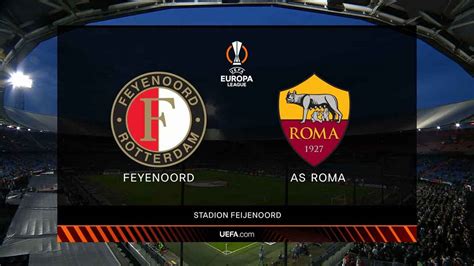 Feyenoord vs AS Roma Full Match Replay - Europa League 2023/2024