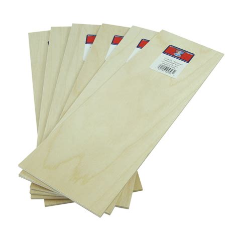 3 mm X 4″ X 12″ Craft Plywood Sheets – Saunders Midwest, LLC