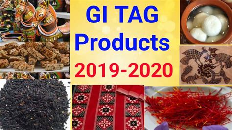 GI Tag Products || 2019 - 2020 || Important for All Competitive Exams || Guarantee One mark ...