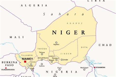 What is the capital of Niger? | Mappr