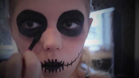 Skeleton makeup Tutorial!! (VERY easy) - YouTube