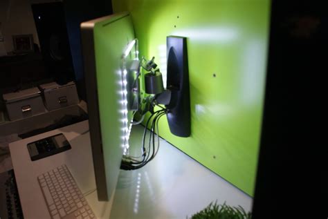 Green Smart Desk 3 Diy Computer Desk, Gaming Desk, Custom Build, Custom Fit, Imac Setup, Smart ...