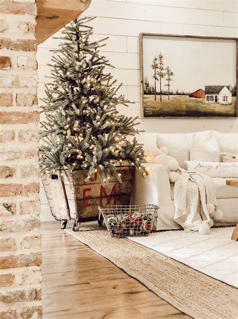 Farmhouse Christmas Tree Decorating with Balsam Hill — Whitetail Farmhouse