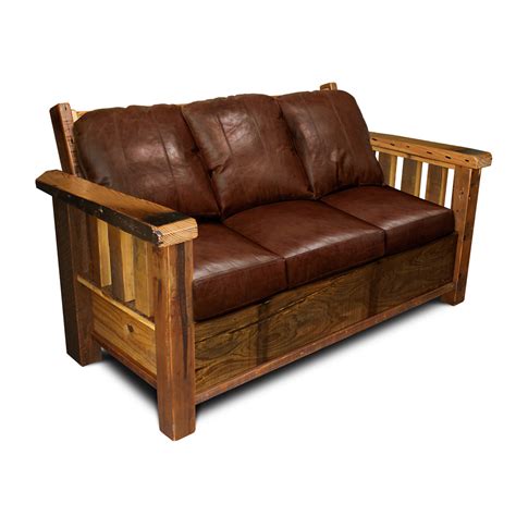 Rustic Barnwood Sofa