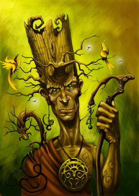 Tree man by javi-ure on DeviantArt