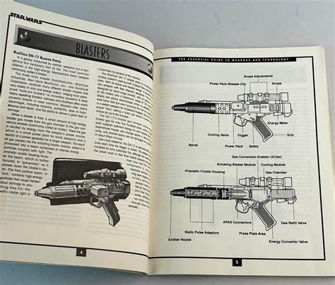 Lot - 1997 Star Wars: The Essential Guide to Weapons & Technology by Bill Smith Illustrated ...