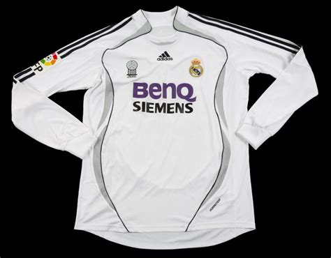 DAVID BECKHAM 2006 REAL MADRID MATCH WORN JERSEY