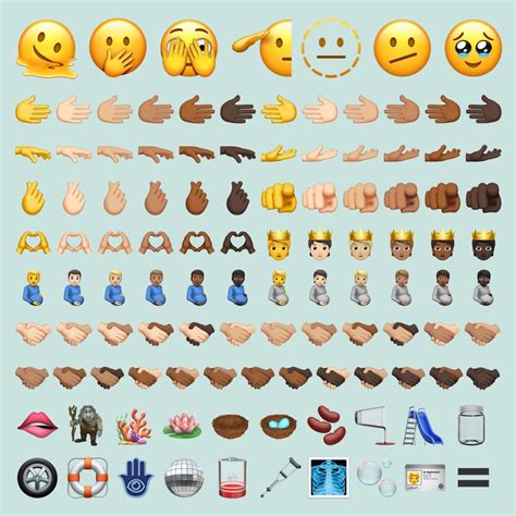 New emojis in iOS 15.4 copy and paste - Cute Symbols